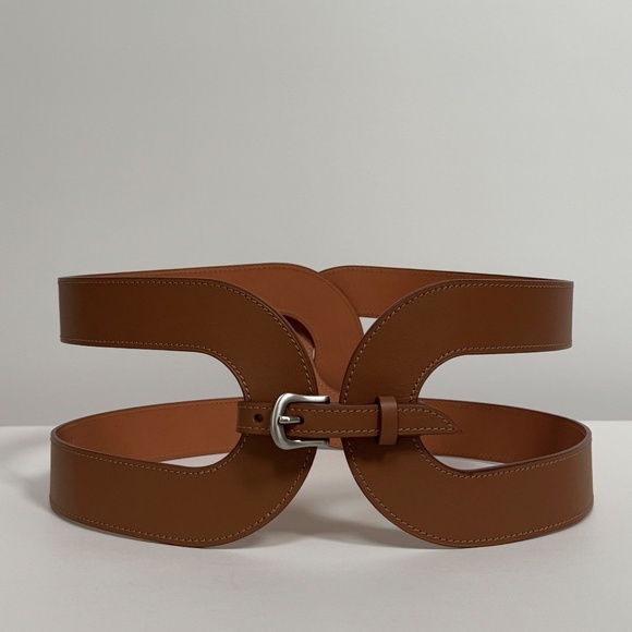 Vaincourt Paris La Délicieuse Leather Belt Waist 30\